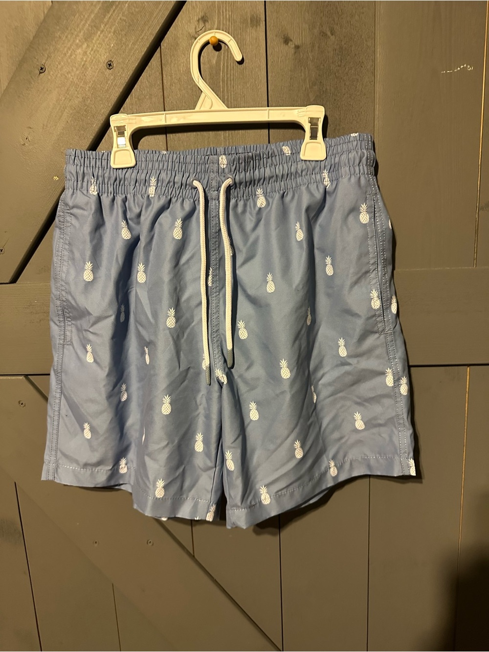 Trunks Surf & Swim Co. Pineapple Swim Shorts Blue S